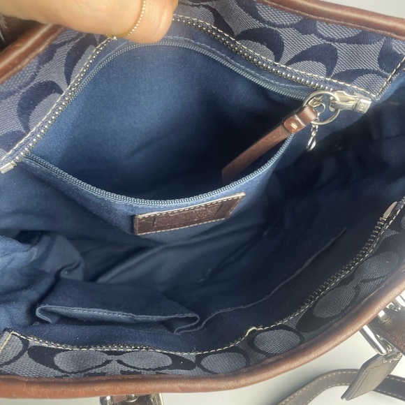 2007 Coach Signature Jacquard Tote & Wallet w/COA - Picture 2 of 16